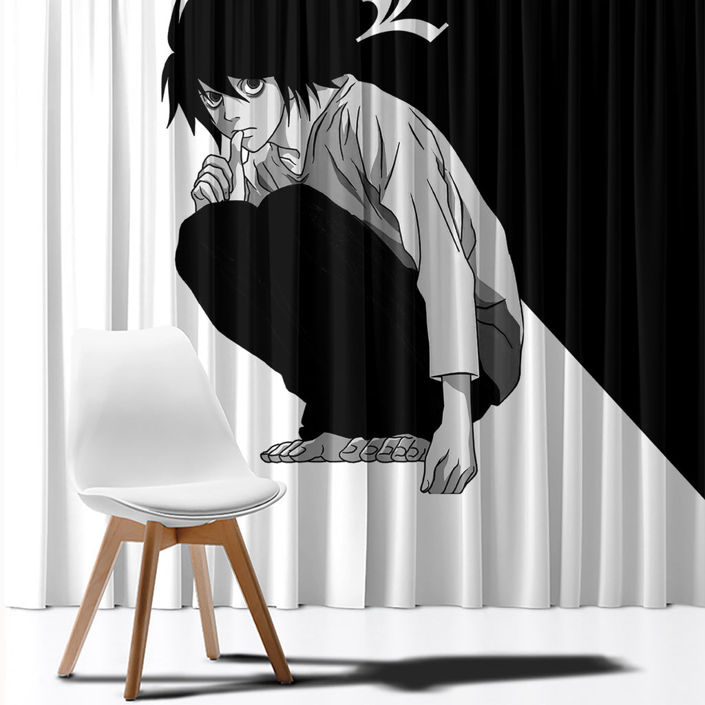 L Lawliet Window Curtain