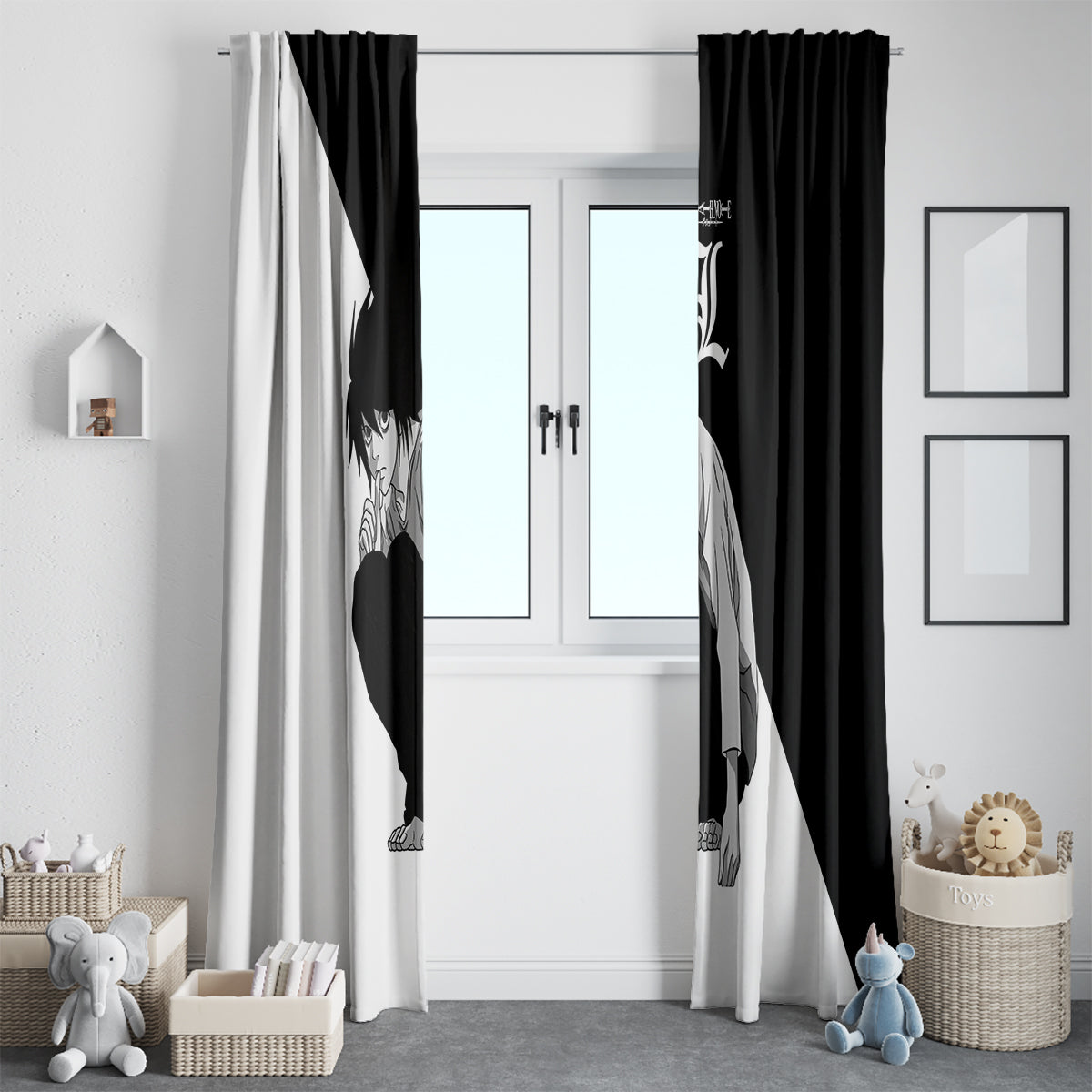 L Lawliet Window Curtain