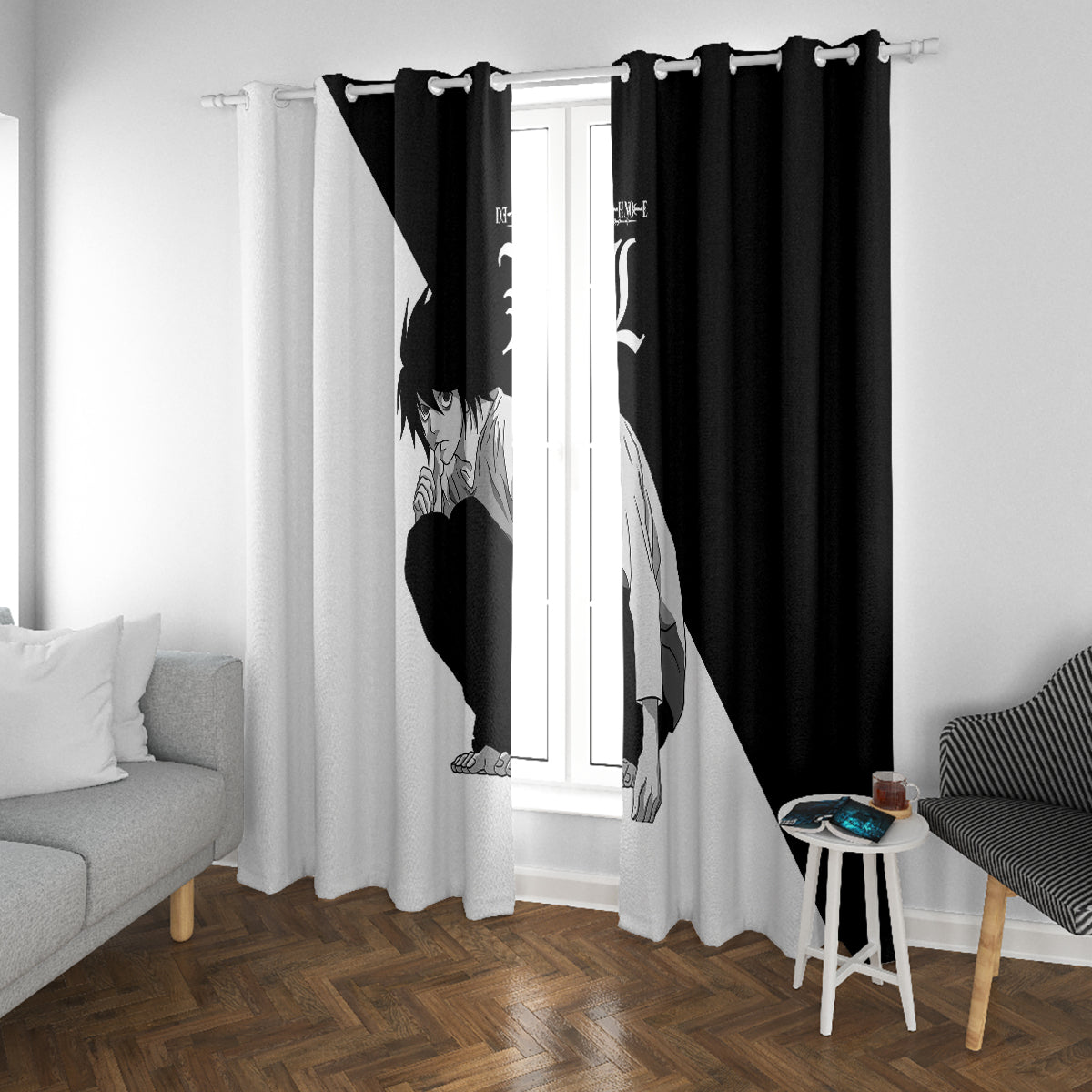 L Lawliet Window Curtain