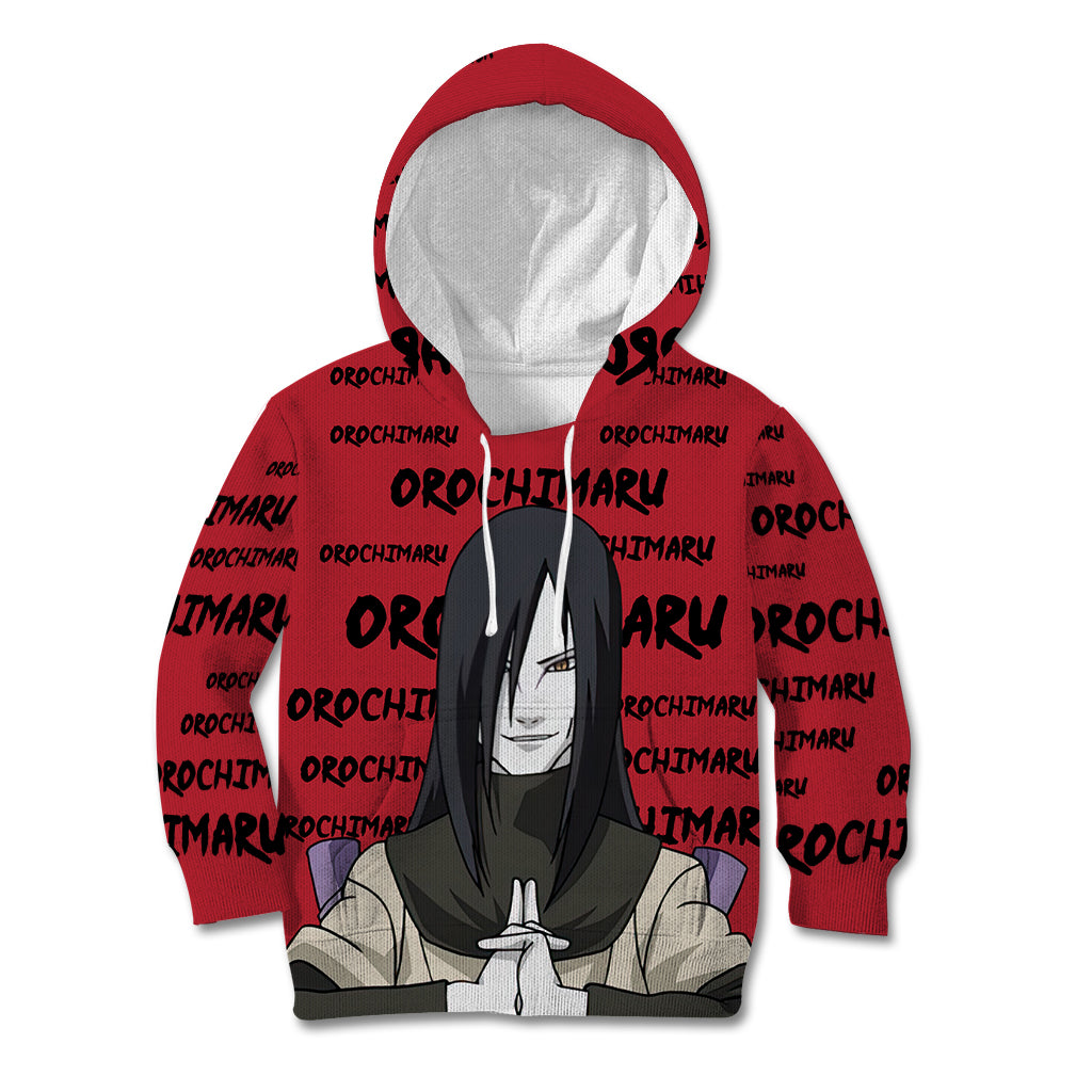 Orochimaru Anime Style Manga Kid Hoodie