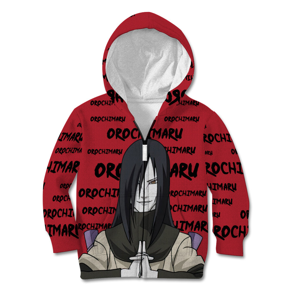 Orochimaru Anime Style Manga Kid Hoodie