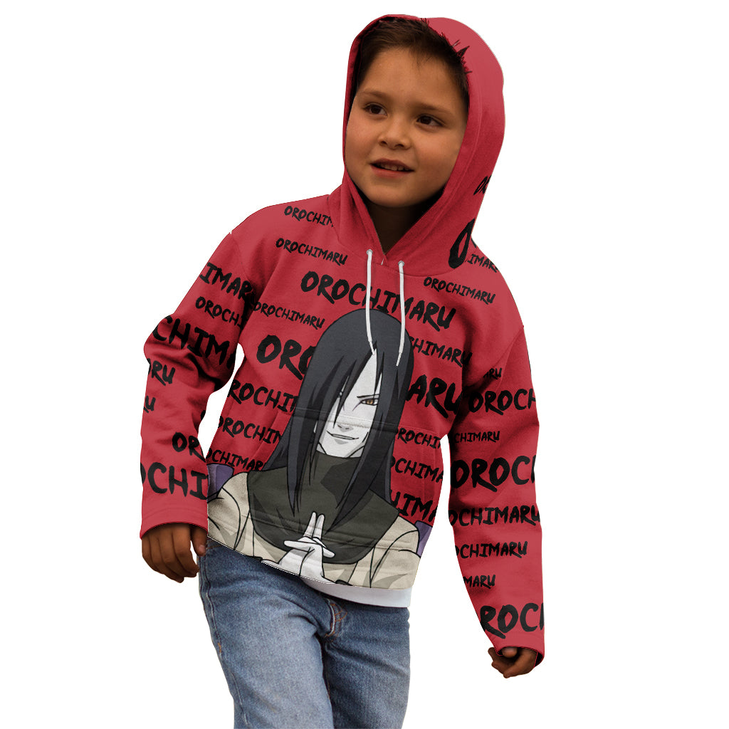 Orochimaru Anime Style Manga Kid Hoodie