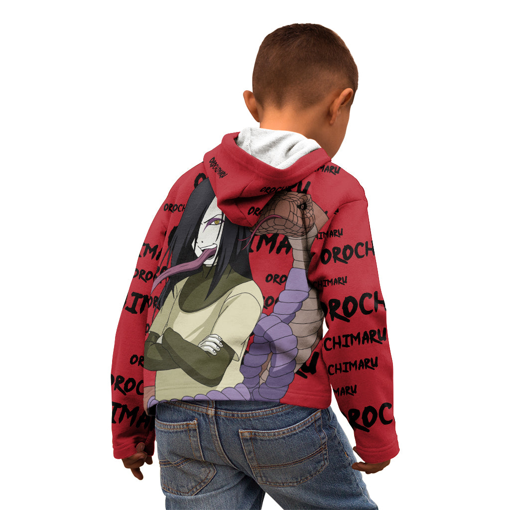Orochimaru Anime Style Manga Kid Hoodie
