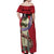 Orochimaru Anime Style Manga Off Shoulder Maxi Dress