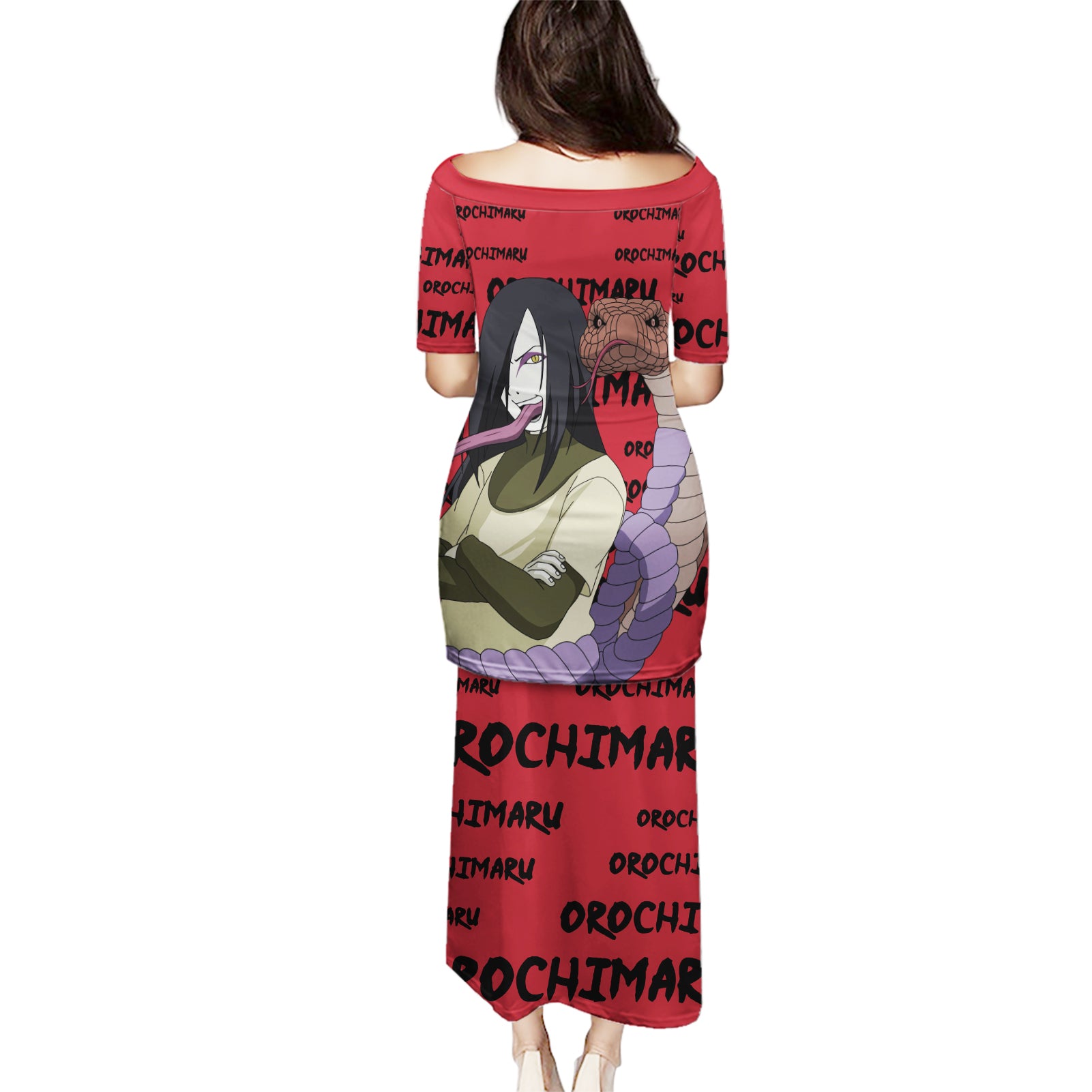 Orochimaru Anime Style Manga Puletasi