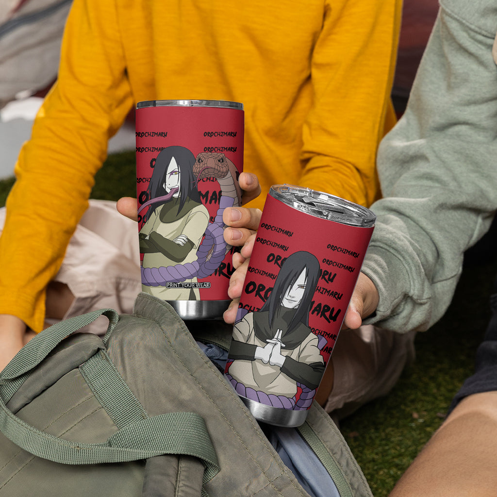 Orochimaru Tumbler Cup Anime Style Manga