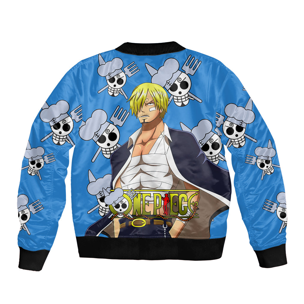 Vinsmoke Sanji Anime Movie Red Bomber Jacket