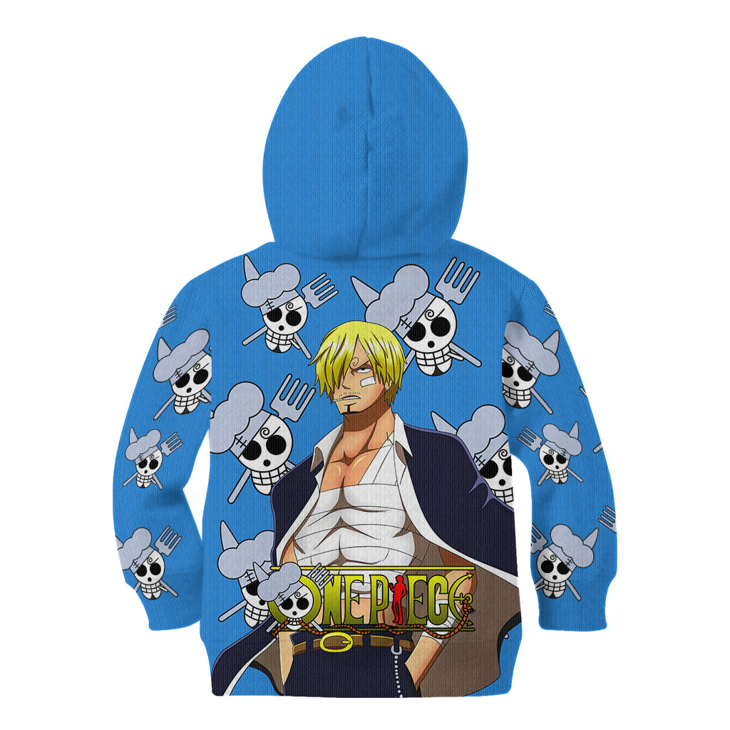 Vinsmoke Sanji Anime Movie Red Kid Hoodie