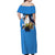Vinsmoke Sanji Anime Movie Red Off Shoulder Maxi Dress