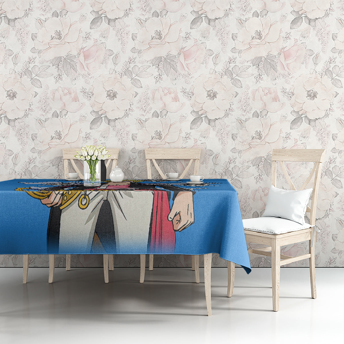 Vinsmoke Sanji Anime Movie Red Tablecloth