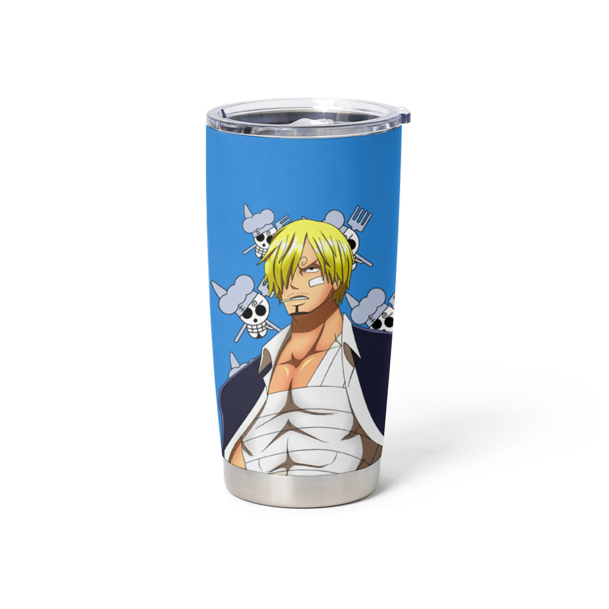 Vinsmoke Sanji Tumbler Cup Anime Movie Red