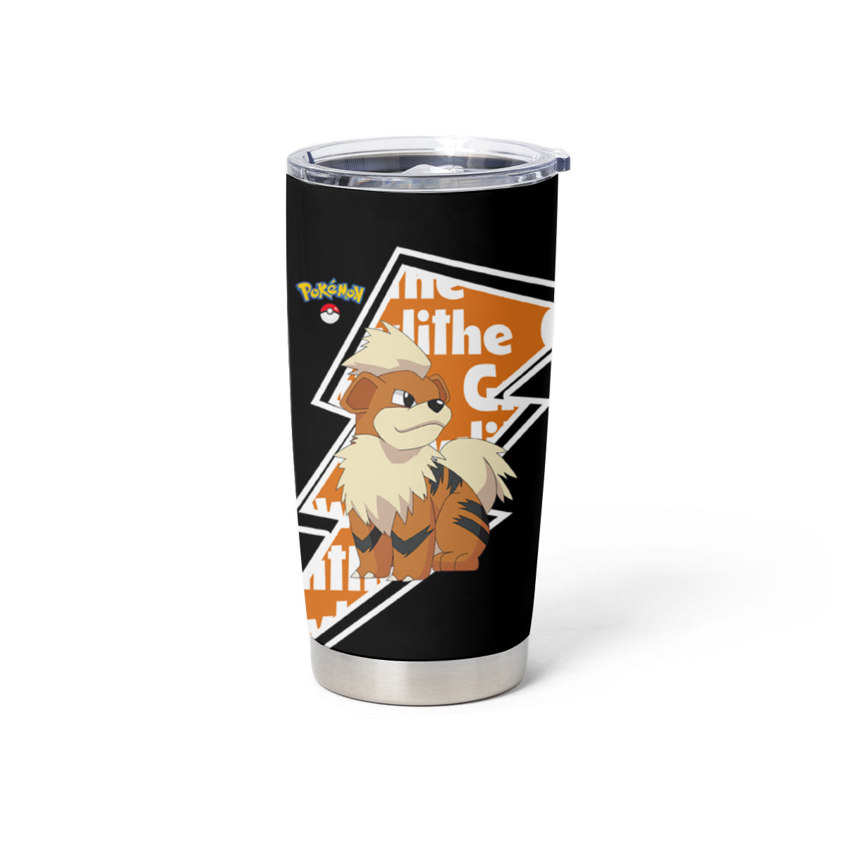 Growlithe Tumbler Cup Anime Lighting Style TS04