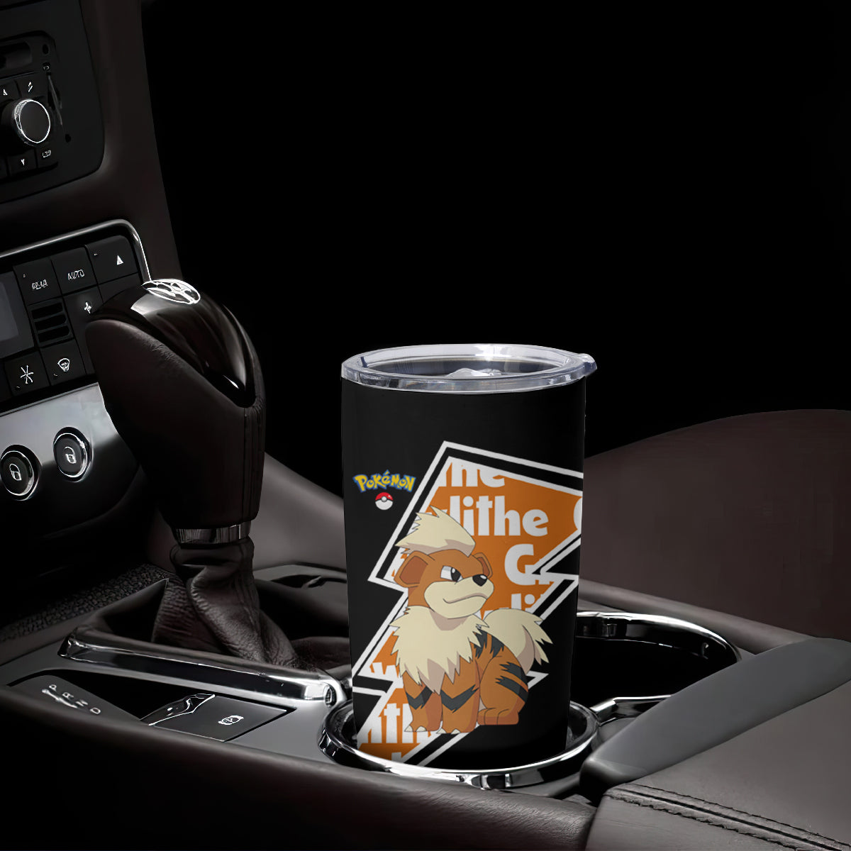 Growlithe Tumbler Cup Anime Lighting Style TS04