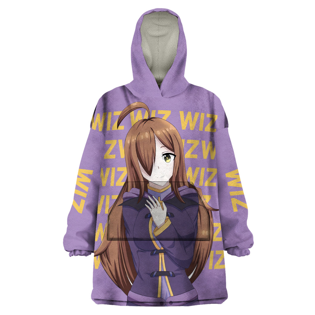 Wiz - Anime KonoSuba For Fans Wearable Blanket Hoodie TS04