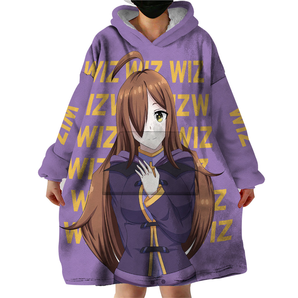Wiz - Anime KonoSuba For Fans Wearable Blanket Hoodie TS04