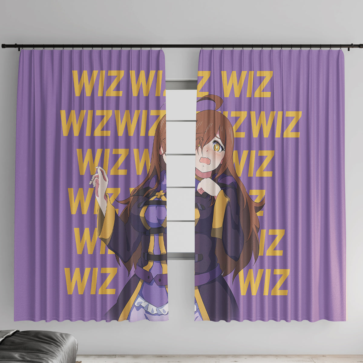 Wiz - Anime KonoSuba For Fans Window Curtain