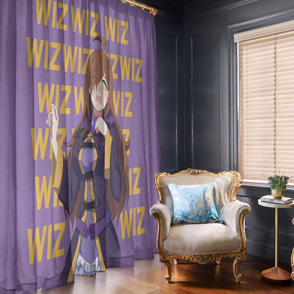 Wiz - Anime KonoSuba For Fans Window Curtain