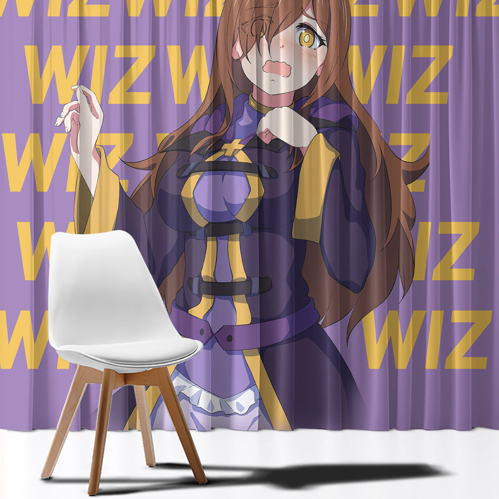 Wiz - Anime KonoSuba For Fans Window Curtain