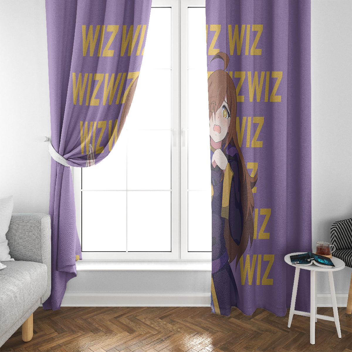 Wiz - Anime KonoSuba For Fans Window Curtain