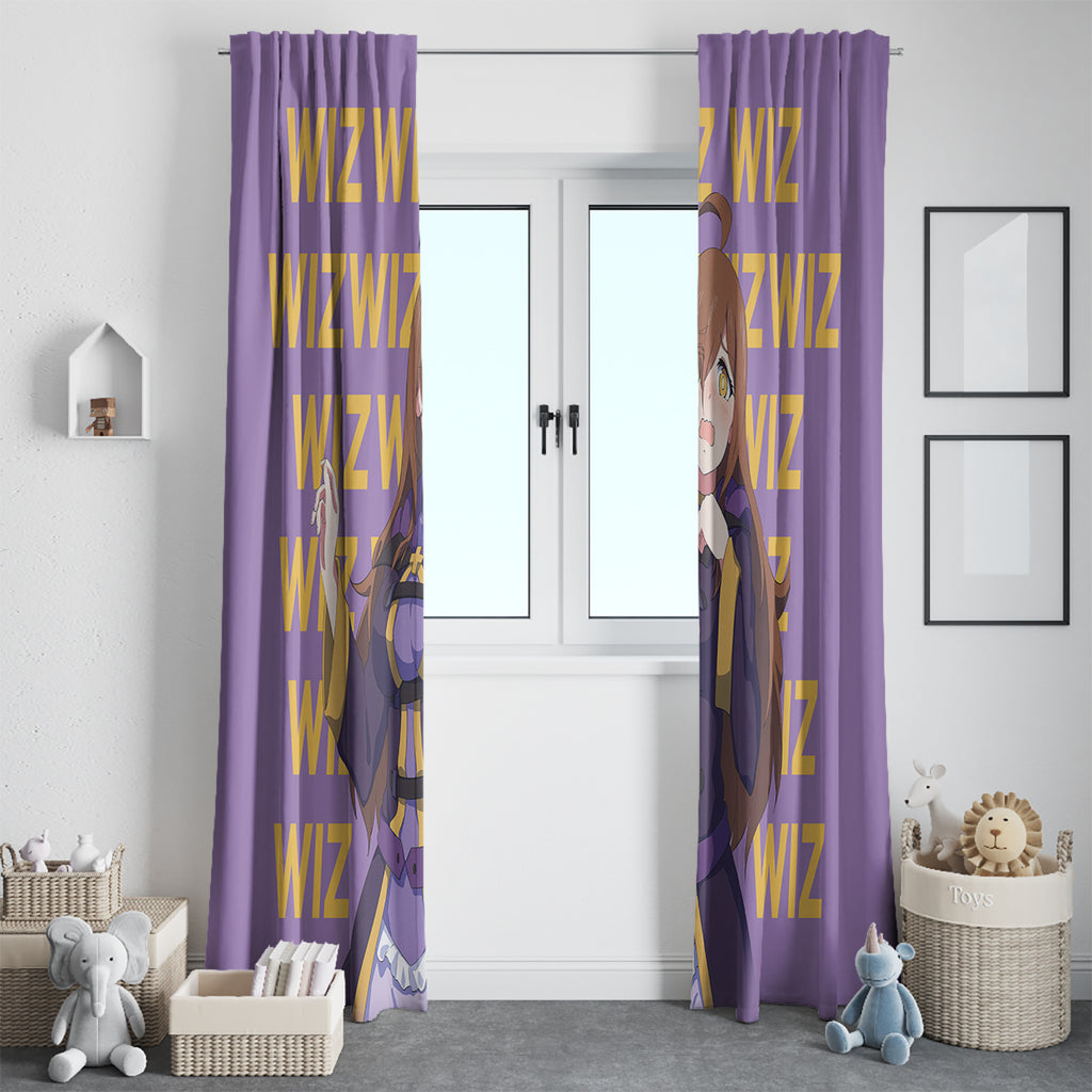 Wiz - Anime KonoSuba For Fans Window Curtain