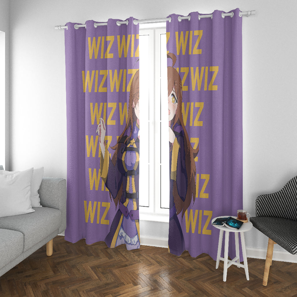 Wiz - Anime KonoSuba For Fans Window Curtain