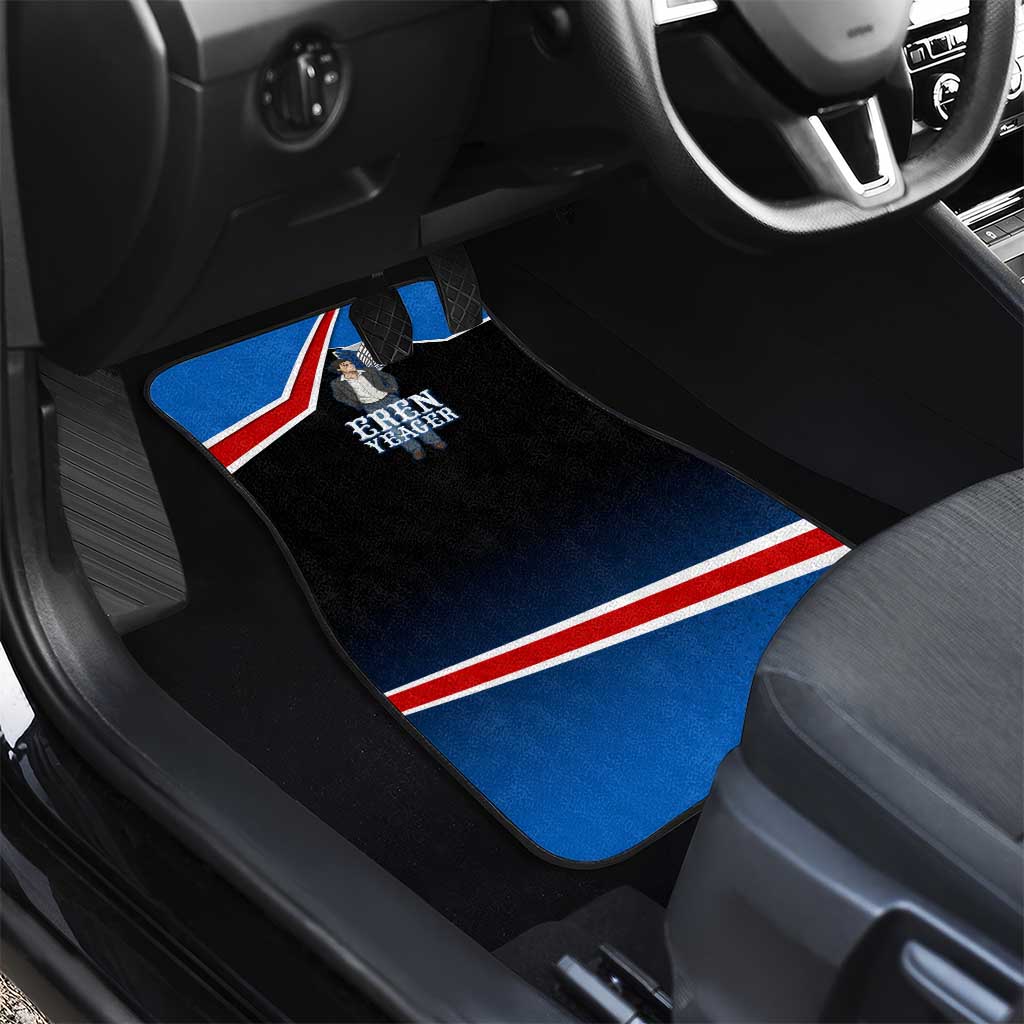 Eren Yeager Attack on Titan Car Mats Anime Modern Rebel Aesthetic