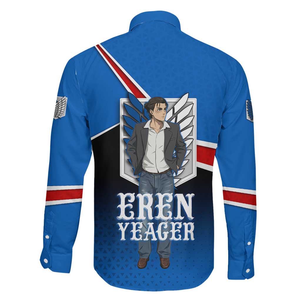 Eren Yeager Attack on Titan Family Matching Summer Maxi Dress and Hawaiian Shirt Anime Modern Rebel Aesthetic