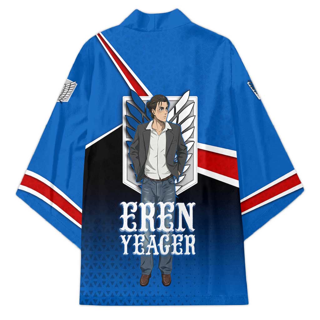 Eren Yeager Attack on Titan Kimono Anime Modern Rebel Aesthetic