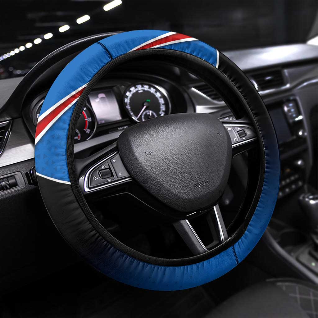 Eren Yeager Attack on Titan Steering Wheel Cover Anime Modern Rebel Aesthetic