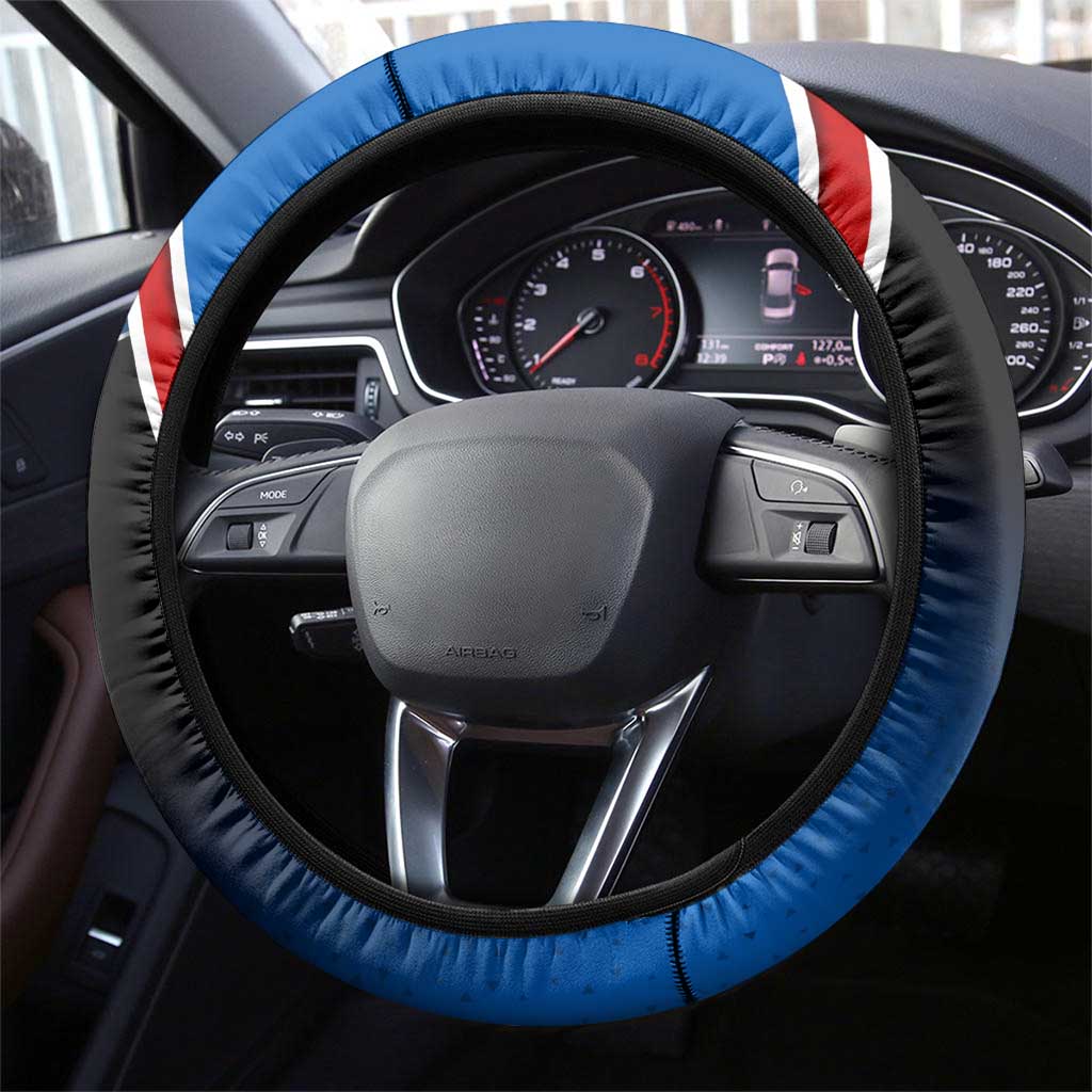 Eren Yeager Attack on Titan Steering Wheel Cover Anime Modern Rebel Aesthetic