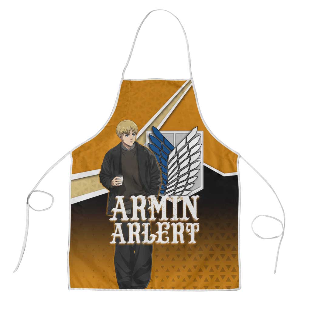 Armin Arlert Attack on Titan Apron Anime Casual Coffeehouse Style