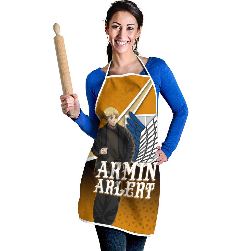 Armin Arlert Attack on Titan Apron Anime Casual Coffeehouse Style