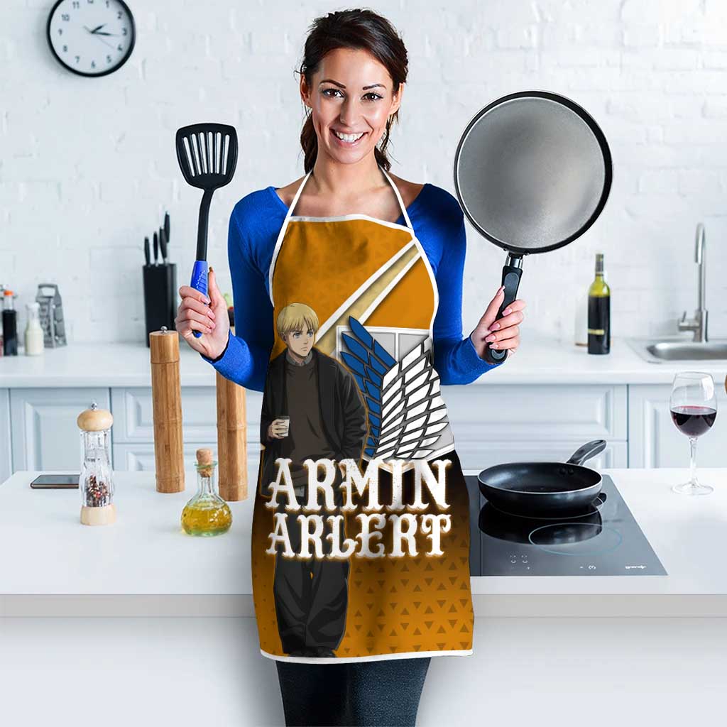Armin Arlert Attack on Titan Apron Anime Casual Coffeehouse Style