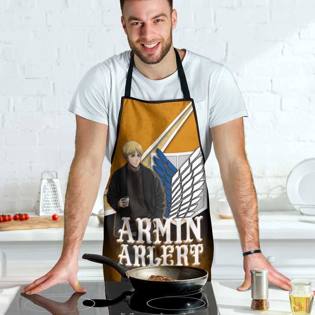 Armin Arlert Attack on Titan Apron Anime Casual Coffeehouse Style