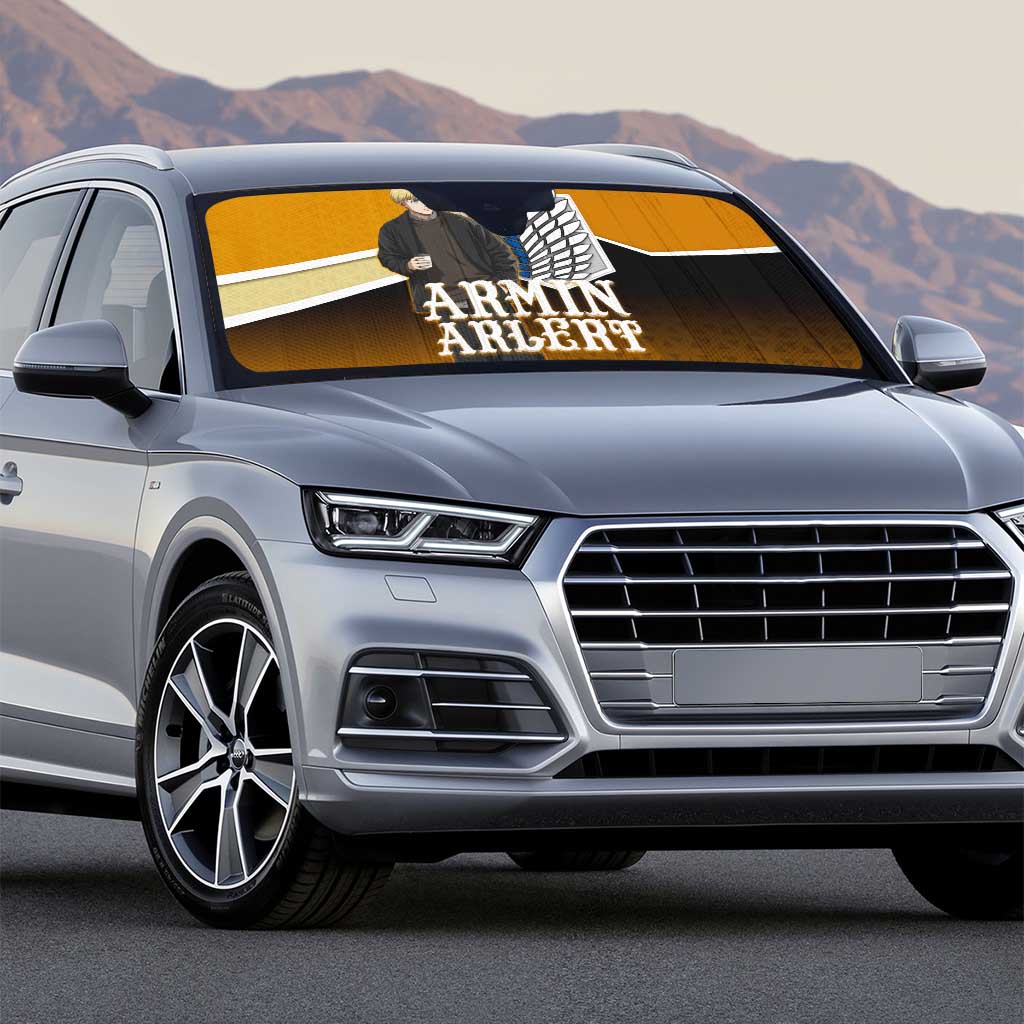 Armin Arlert Attack on Titan Auto Sun Shade Anime Casual Coffeehouse Style