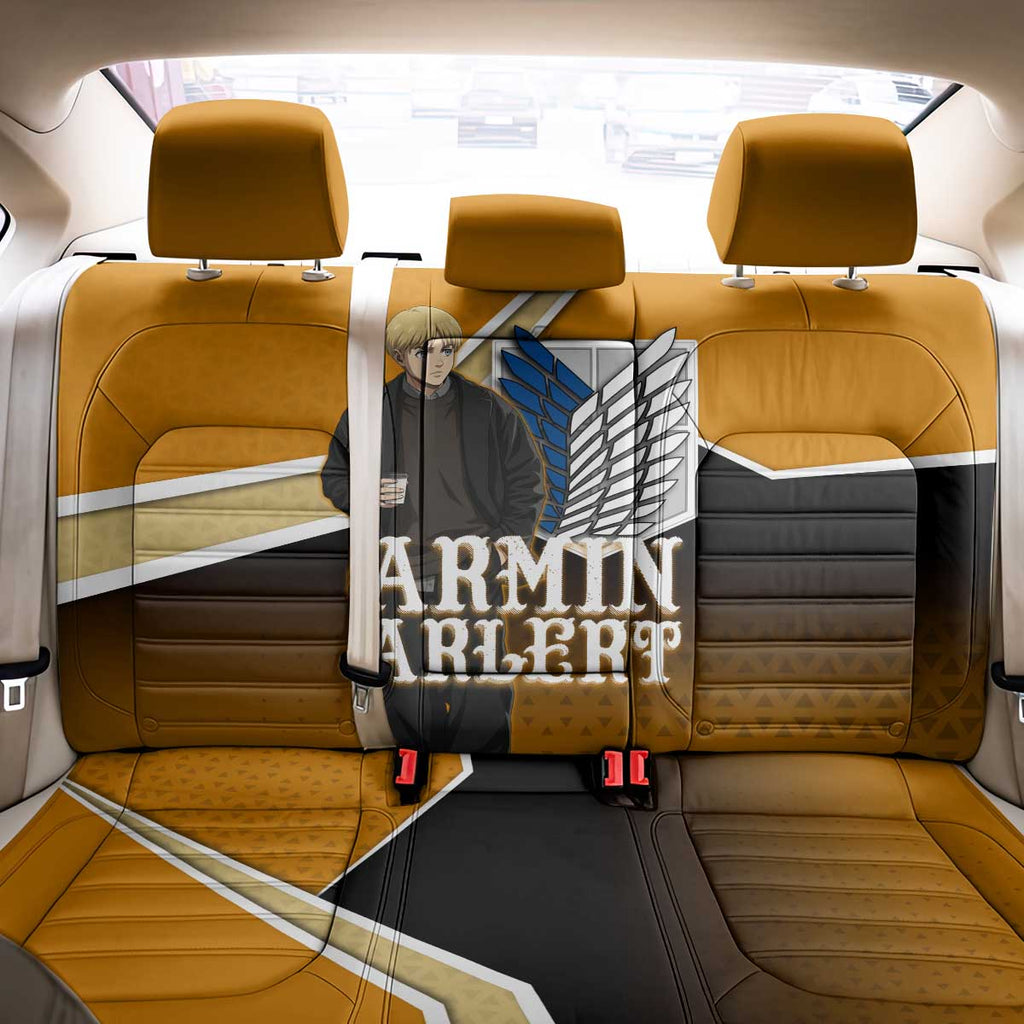 Armin Arlert Attack on Titan Back Car Seat Cover Anime Casual Coffeehouse Style