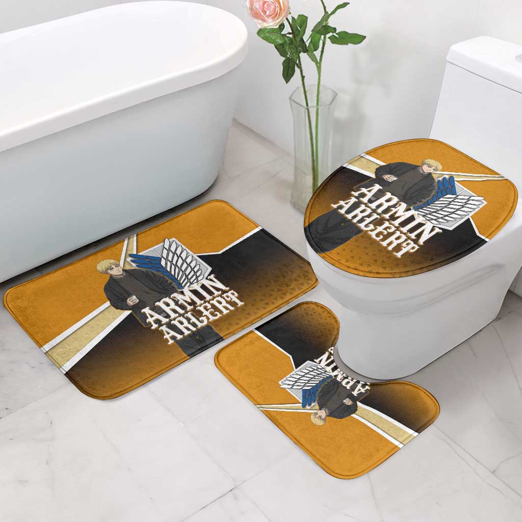 Armin Arlert Attack on Titan Bathroom Set Anime Casual Coffeehouse Style