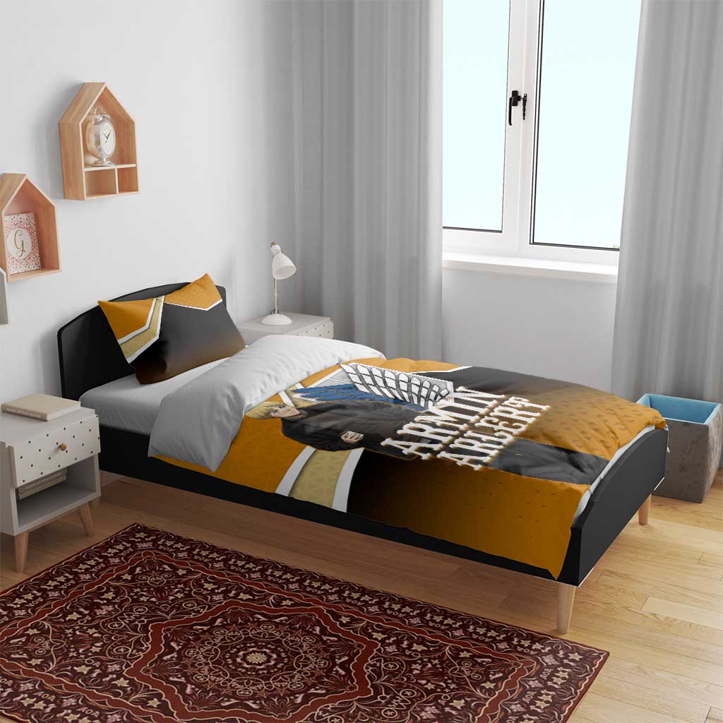 Armin Arlert Attack on Titan Bedding Set Anime Casual Coffeehouse Style
