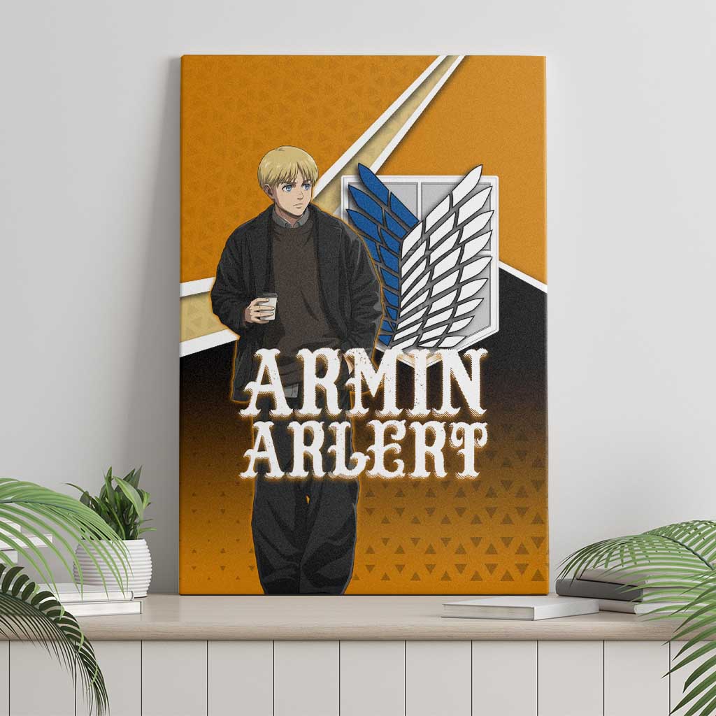 Armin Arlert Attack on Titan Canvas Wall Art Anime Casual Coffeehouse Style
