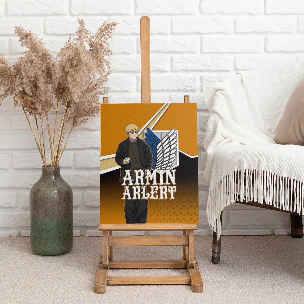 Armin Arlert Attack on Titan Canvas Wall Art Anime Casual Coffeehouse Style