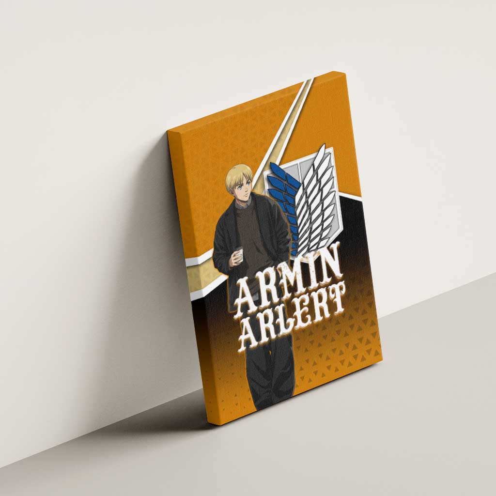 Armin Arlert Attack on Titan Canvas Wall Art Anime Casual Coffeehouse Style