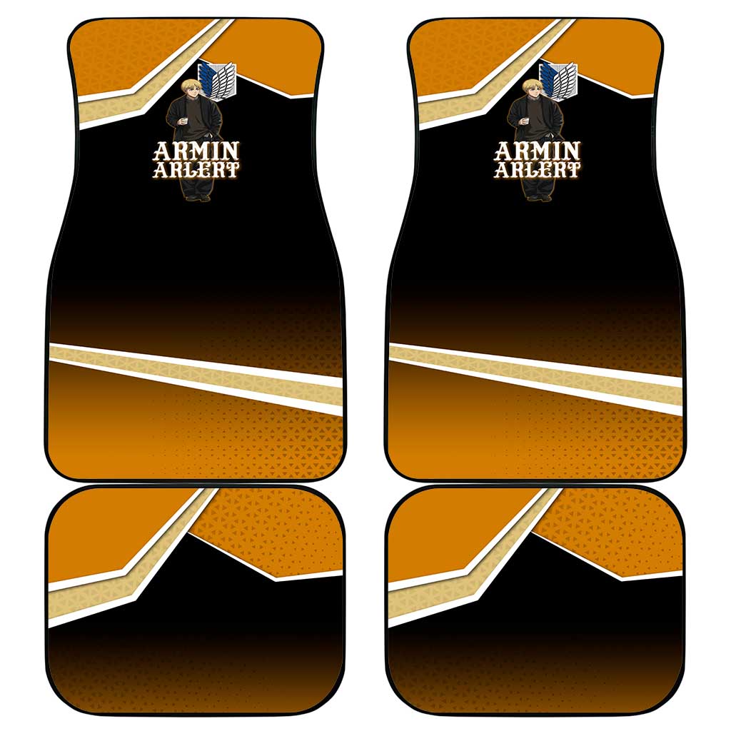Armin Arlert Attack on Titan Car Mats Anime Casual Coffeehouse Style