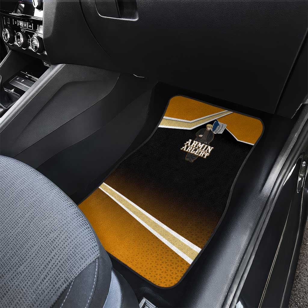 Armin Arlert Attack on Titan Car Mats Anime Casual Coffeehouse Style