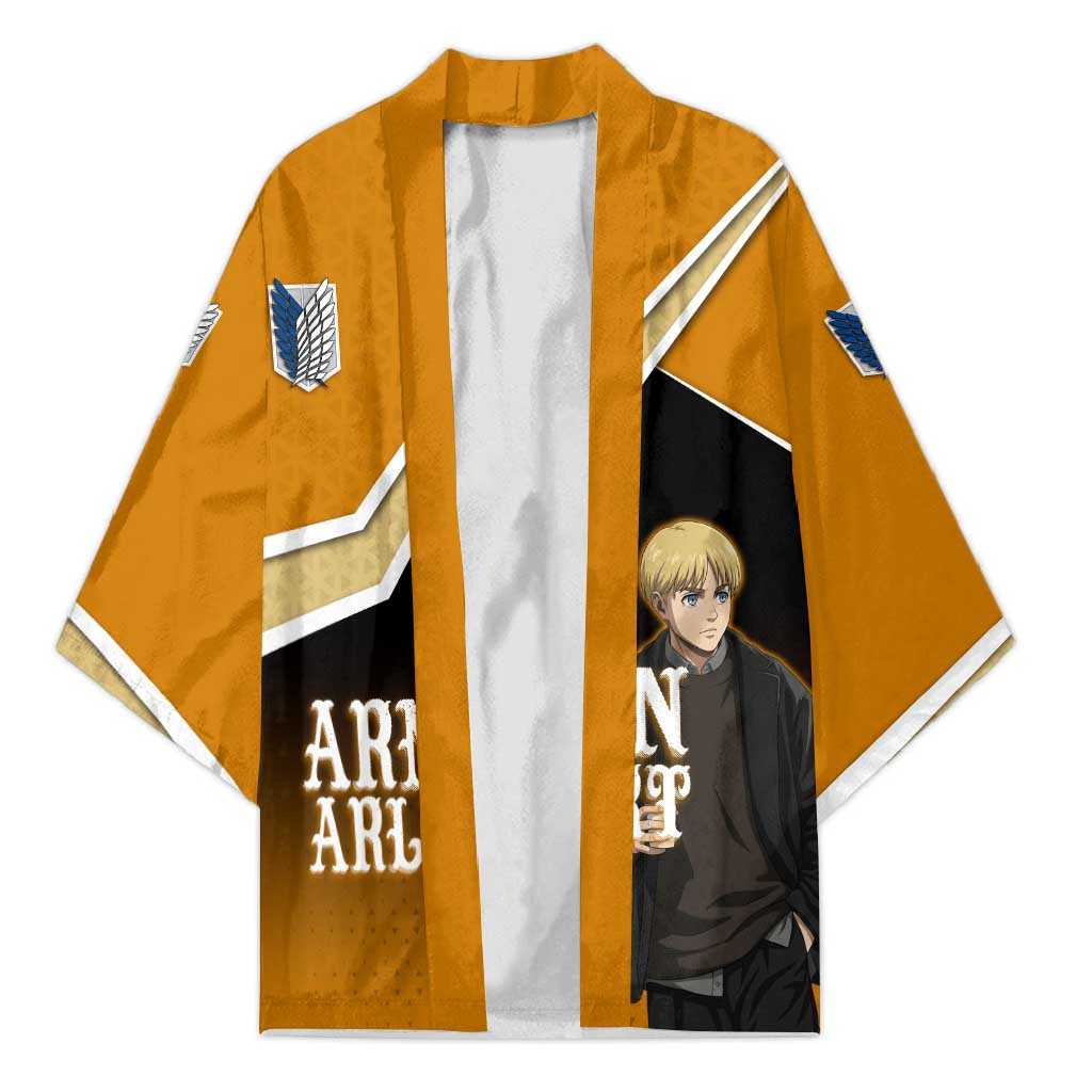 Armin Arlert Attack on Titan Kimono Anime Casual Coffeehouse Style