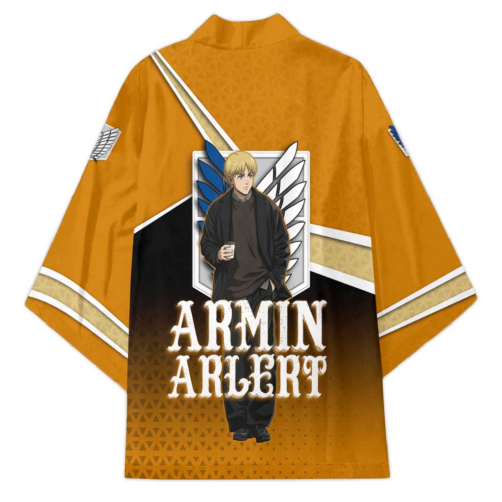 Armin Arlert Attack on Titan Kimono Anime Casual Coffeehouse Style
