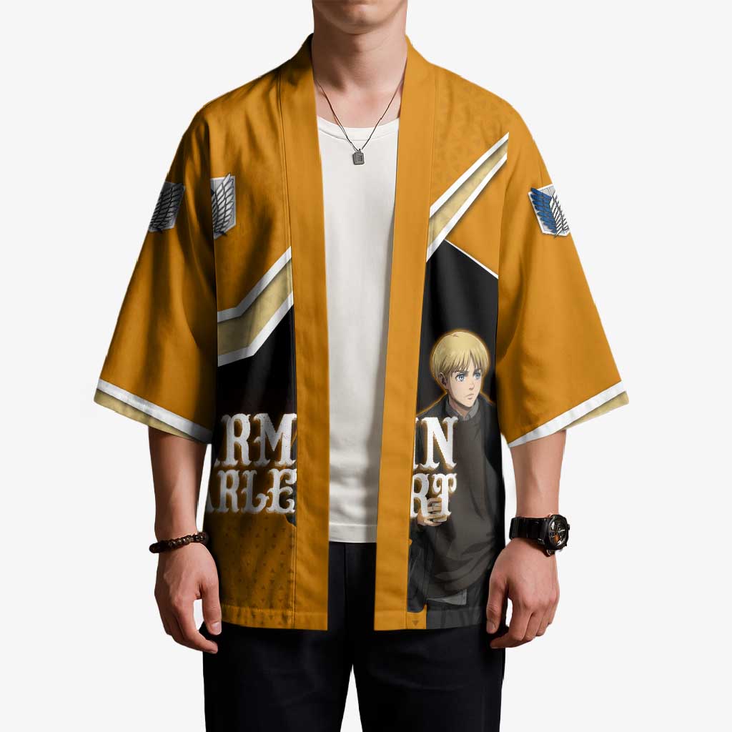 Armin Arlert Attack on Titan Kimono Anime Casual Coffeehouse Style