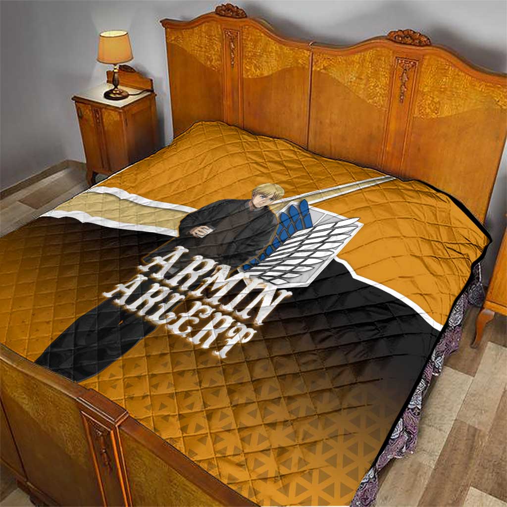 Armin Arlert Attack on Titan Quilt Anime Casual Coffeehouse Style