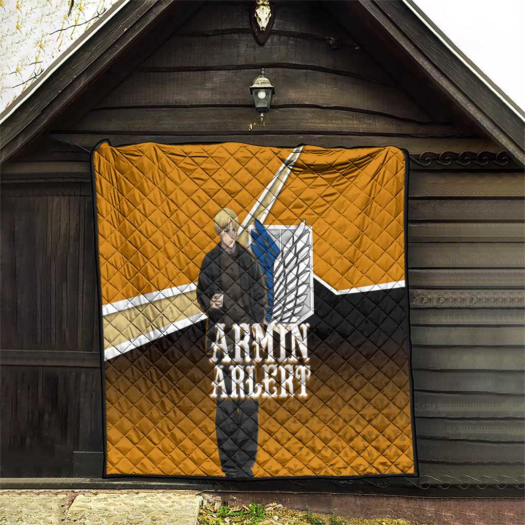 Armin Arlert Attack on Titan Quilt Anime Casual Coffeehouse Style