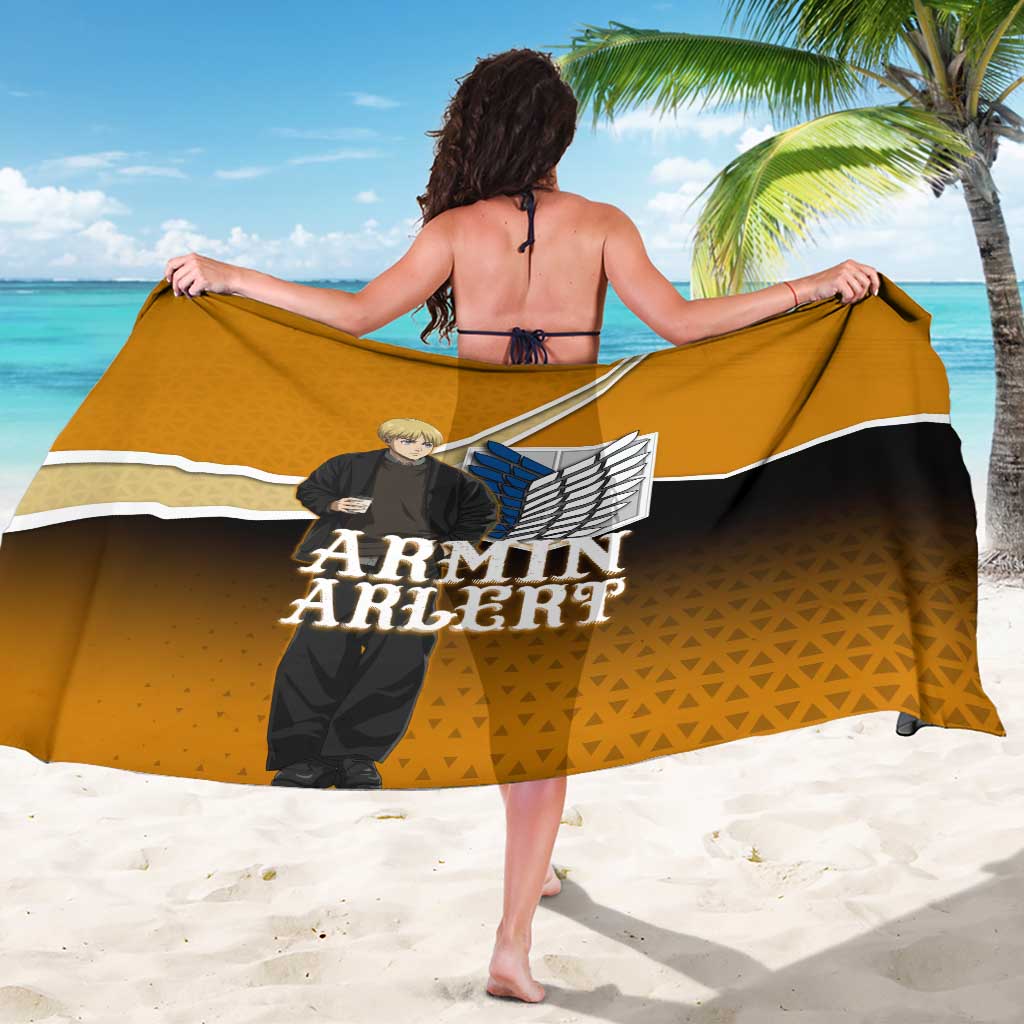 Armin Arlert Attack on Titan Sarong Anime Casual Coffeehouse Style
