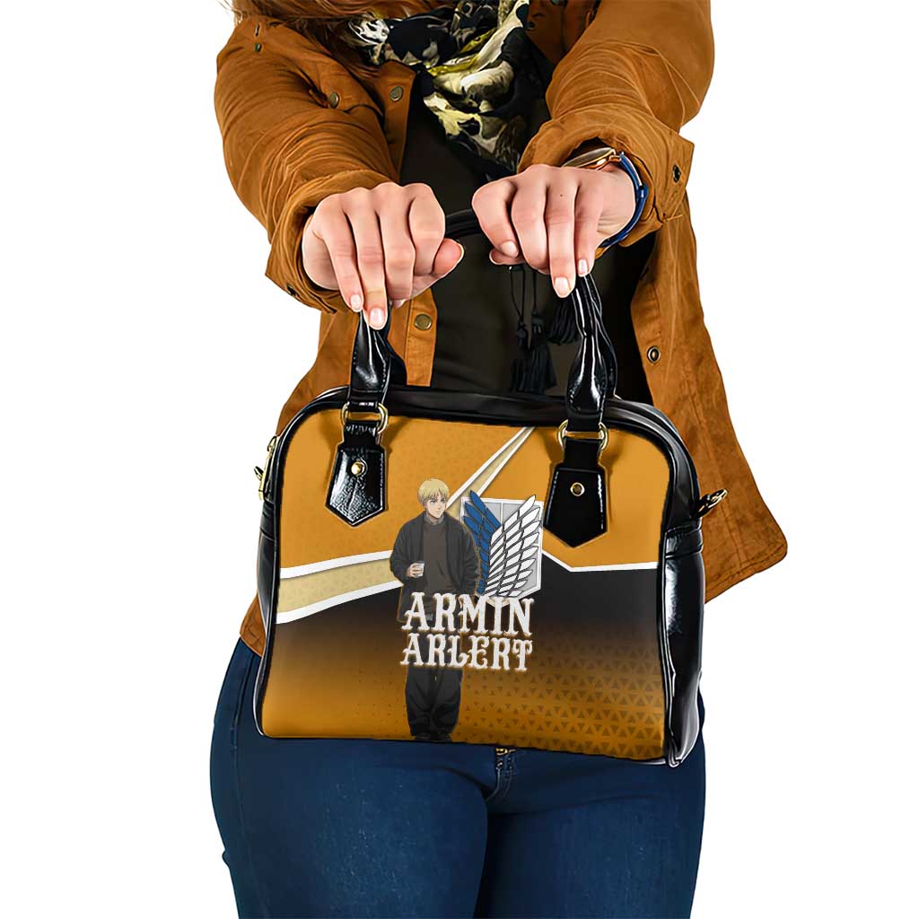 Armin Arlert Attack on Titan Shoulder Handbag Anime Casual Coffeehouse Style